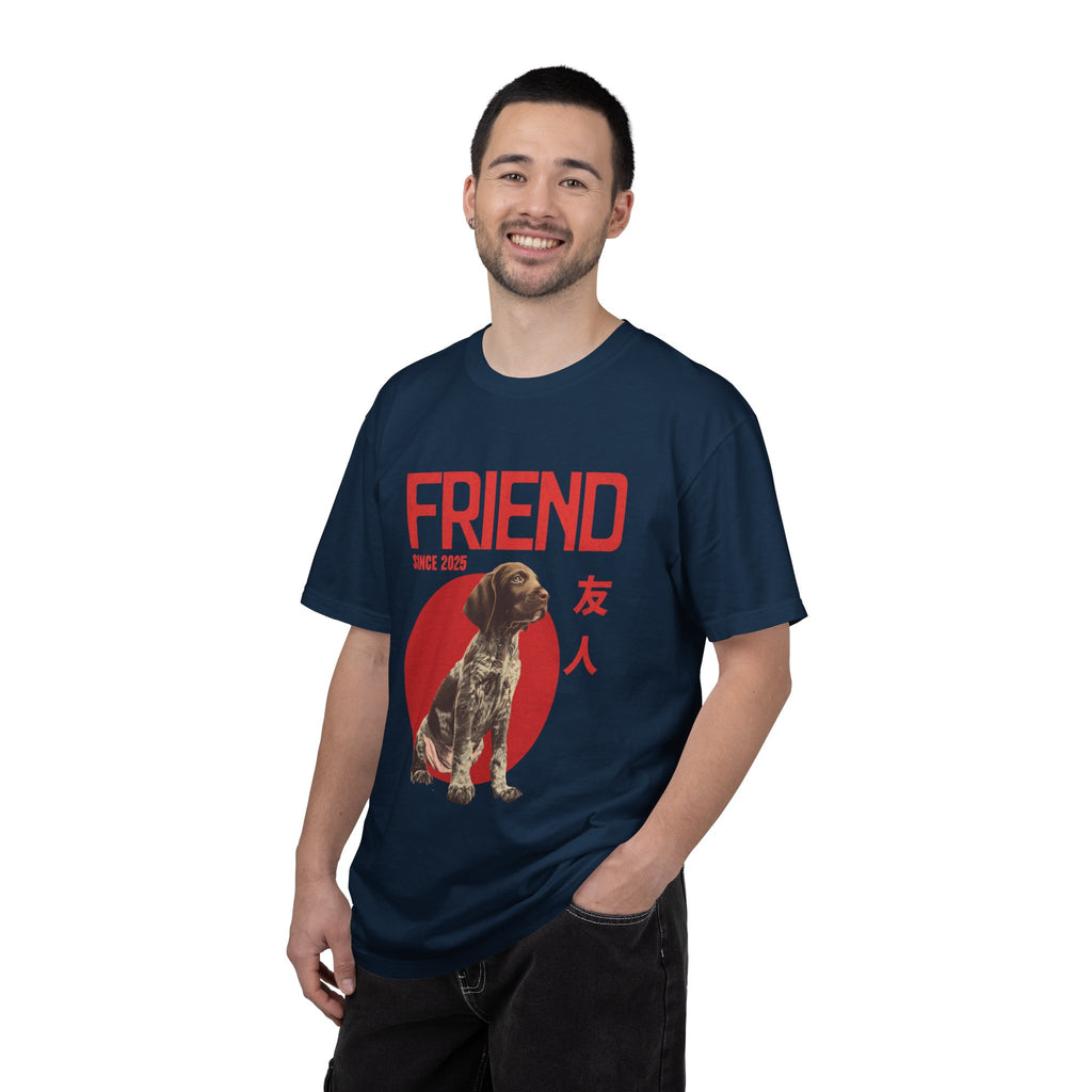 German Pointer Puppy T-shirt | Anime Dog Shirt | Pet Memorial, Adoption Gift | Custom Year Personalization | Comfort Colors®