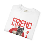 American Akita Friend Shirt  | Anime Dog T-Shirt | Unisex Birthday Gift | Custom Year Personalization | Gift for Dog Lovers and Anime Fans