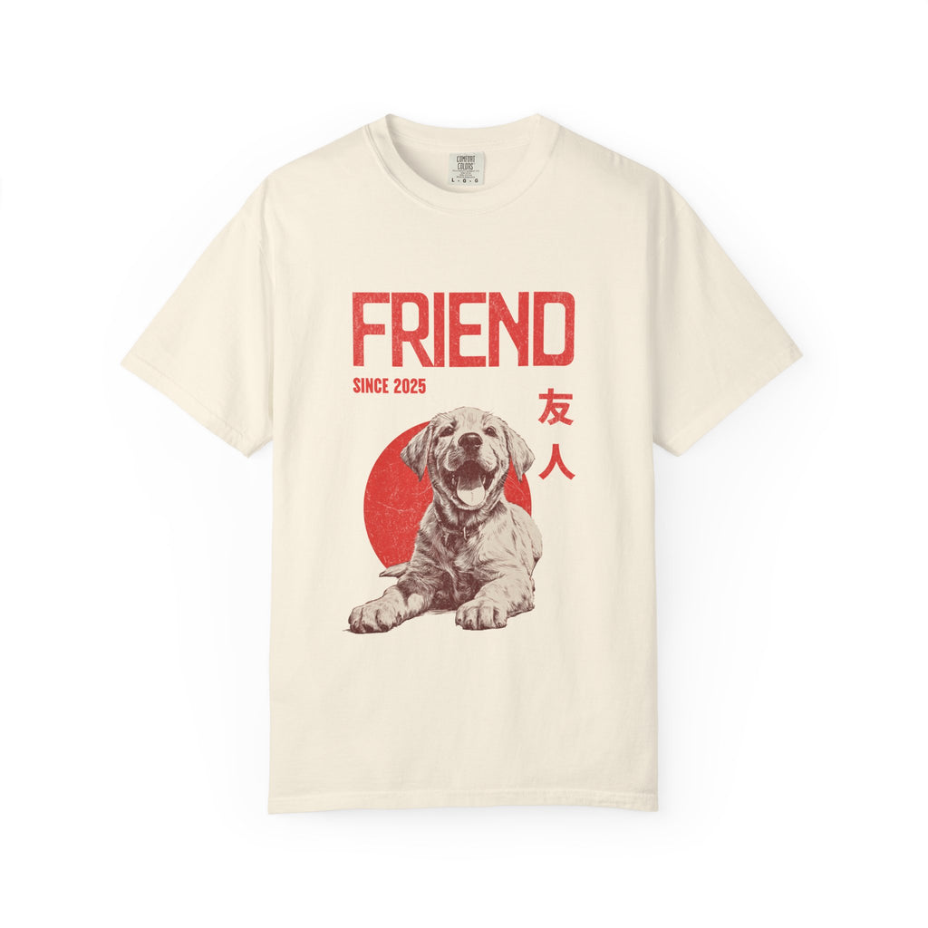 Labrador Retriever Puppy Tee | Anime Dog Shirt | Unisex Birthday Gift | Custom Year Personalization | Gift for Dog Lovers and Anime Fans
