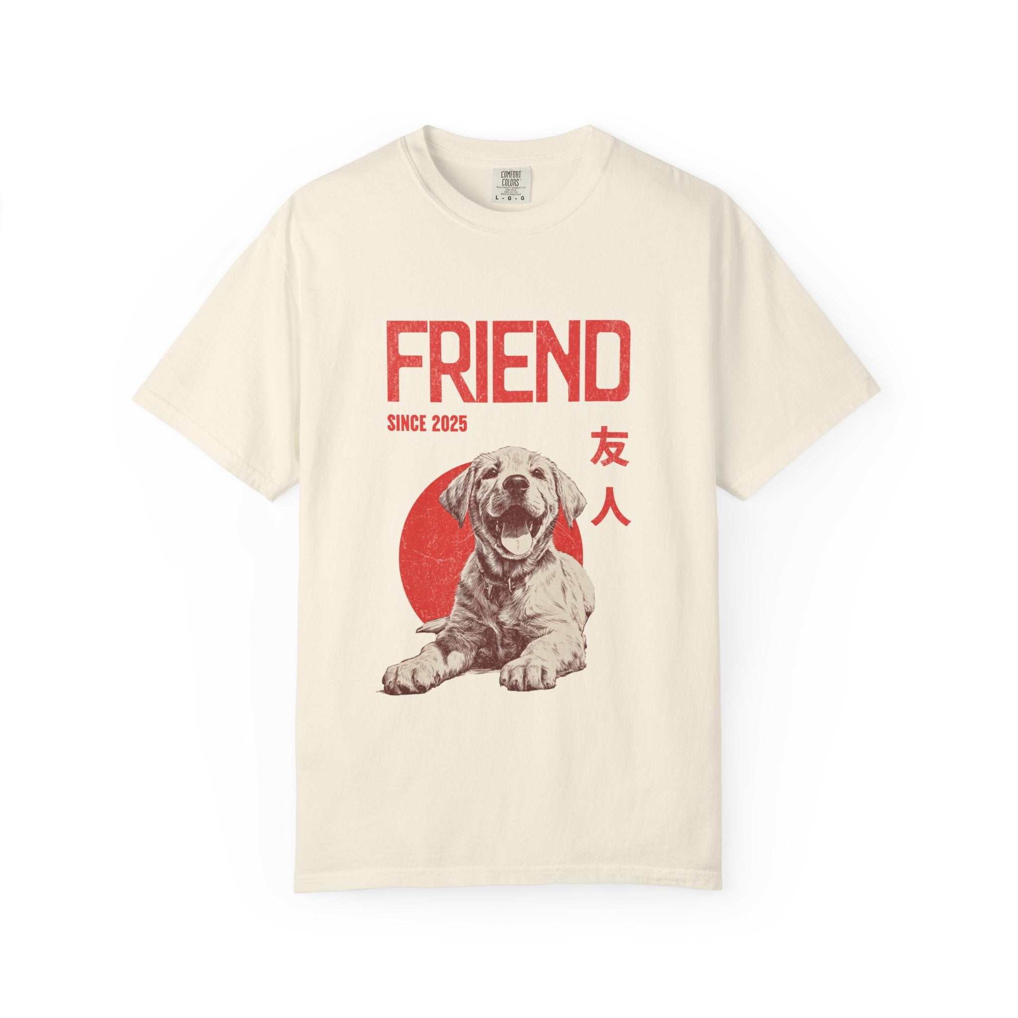 Labrador Retriever Puppy Tee | Anime Dog Shirt | Unisex Birthday Gift | Custom Year Personalization | Gift for Dog Lovers and Anime Fans