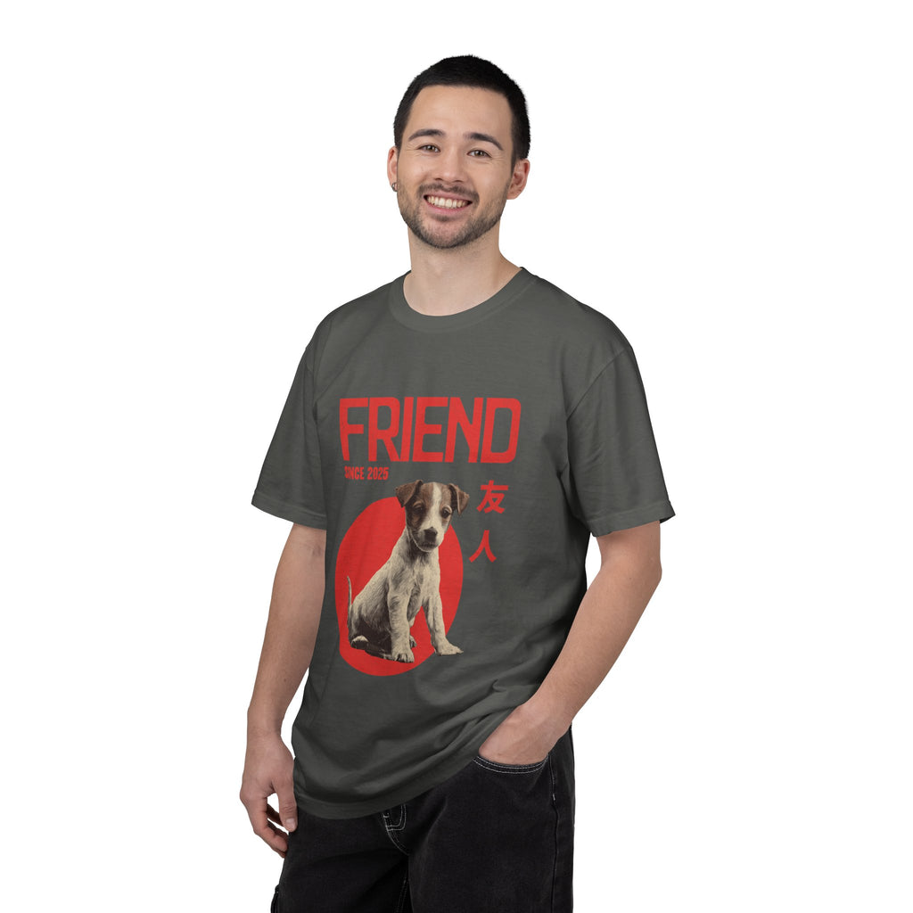 Jack Russel Puppy T-shirt | Anime Dog Shirt | Pet Memorial, Adoption Gift | Custom Year Personalization | Comfort Colors®
